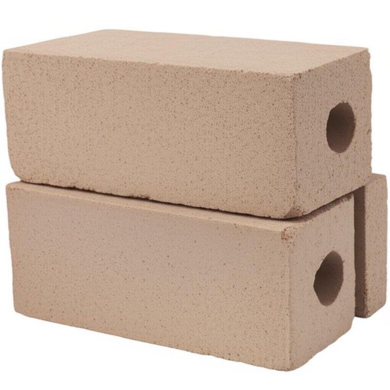 High Creep Rate ≥1350C Refractory Clay Bricks for Furnace Liner in Industrial Furnace Applications