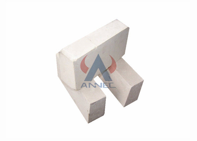 ISO9001 1.0g/cm3 Mullite 1590 βαθμού ελαφρύ τούβλο πυρκαγιάς για την καυτή σόμπα φυσήματος