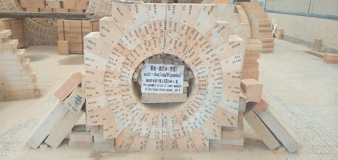 Κορούνδιο-βασισμένο στο SK40 υψηλό τούβλο αλουμίνας που χρησιμοποιείται ευρέως για τον περιστροφικό κλίβανο, την καυτούς σόμπα φυσήματος και τον κλίβανο ασβέστη