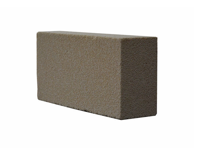 Υψηλό Refractoriness 1580C 1770C άσπρο ελαφρύ μονώνοντας Mullite Firebrick πυρίμαχων τούβλων